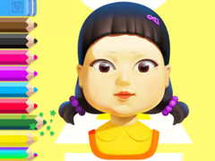 Trò chơi Coloring Book: Squid Game Doll