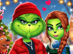 Trò chơi The Grench Couple Holiday Dress up