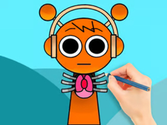 Trò chơi Coloring Book: Sprunki Horror Oren