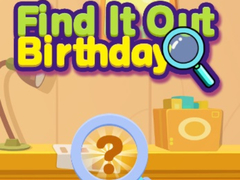 Trò chơi Find It Out Birthday