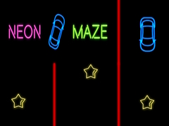 Trò chơi Neon Car Maze