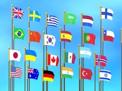 Trò chơi Flag Puzzle Jam: Collect Flags