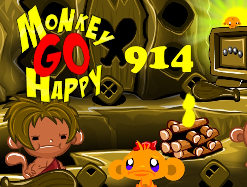 Trò chơi Monkey Go Happy Giai đoạn 914  online.