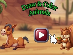 Trò chơi Draw & Color Animals