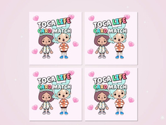 Trò chơi Toca Life Memory Card Match
