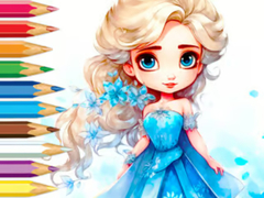 Trò chơi Coloring Book: Frozen Princess
