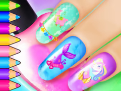 Trò chơi Coloring Book: Nail Art Salon