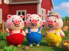 Trò chơi Find The Differences: The 3 Little Pigs