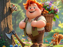 Trò chơi Find The Differences: The Honest Woodcutter