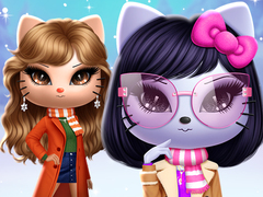 Trò chơi Kitty Squad Winter Dress Up