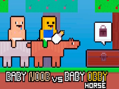 Trò chơi Baby Noob vs Baby Obby Horse