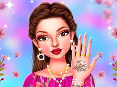 Trò chơi Celebrity Spring Manicure Design