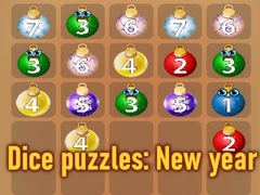 Trò chơi Dice puzzles: New year