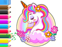 Trò chơi Coloring Book: Unicorn Garden