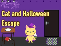 Trò chơi Cat and Halloween Escape