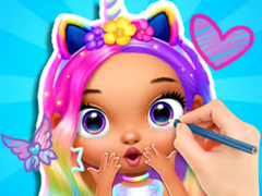 Trò chơi Coloring Book: Fashion Barbie Princess