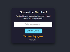 Trò chơi Number Guessing