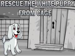 Trò chơi Rescue the White Puppy from Cage