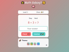Trò chơi Math Galaxy