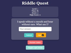 Trò chơi Riddle Quest Brain Teaser