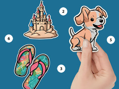 Trò chơi Sticker Book Puzzle Color By Number