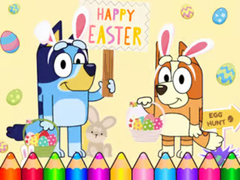 Trò chơi Coloring Book: Bluey Happy Easter
