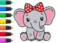 Trò chơi Coloring Book: Elephant