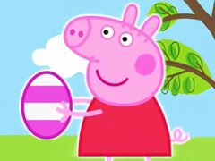 Trò chơi Jigsaw Puzzle: Peppa Pig Easter Eggs