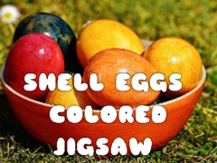 Trò chơi Shell Eggs Colored Jigsaw