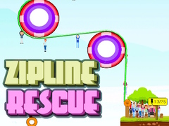 Trò chơi Zipline People Rescue