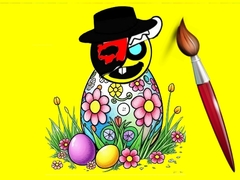Trò chơi Sprunki Easter Coloring