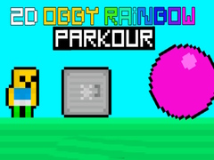 Trò chơi 2D Obby Rainbow Parkour