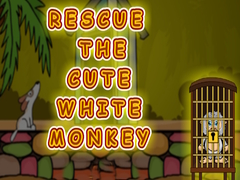 Trò chơi Rescue the Cute White Monkey