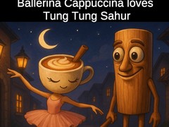 Trò chơi Ballerina Cappuccina loves Tung Tung Sahur
