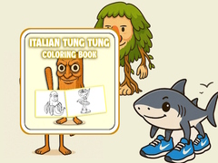 Trò chơi Tung Tung Sahur Coloring Book