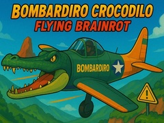 Trò chơi Bombardiro Crocodilo Flying Brainrot