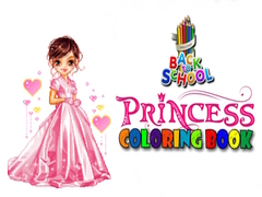 Trò chơi Back To School Princess Coloring Book