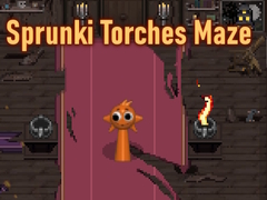 Trò chơi Sprunki Torches Maze