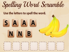 Trò chơi Spelling Word Scramble