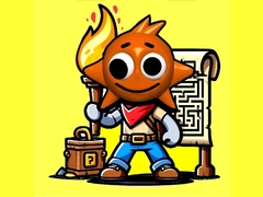 Trò chơi Sprunki Torches Maze