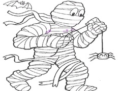 Trò chơi Mummy Coloring Book