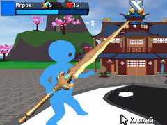 Trò chơi Obby Stickman  On Swords