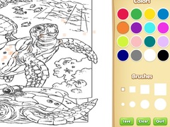 Trò chơi Sea Animal Coloring Book