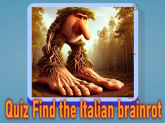 Trò chơi Quiz Find the Italian brainrot 