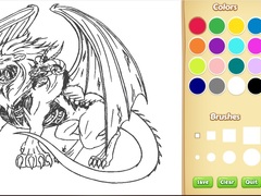 Trò chơi Dragon Chimera Coloring Book
