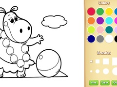 Trò chơi Baby Farm Animals Coloring Book for Kids