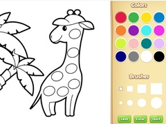 Trò chơi Easy Animal Coloring Book for Kids