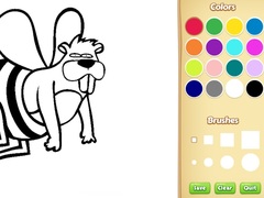 Trò chơi Funny Animal Coloring Book for Kids