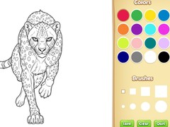 Trò chơi Wild Animals Coloring Book
