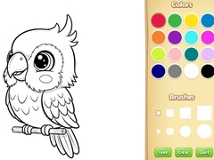 Trò chơi Kawaii Animal Coloring Book